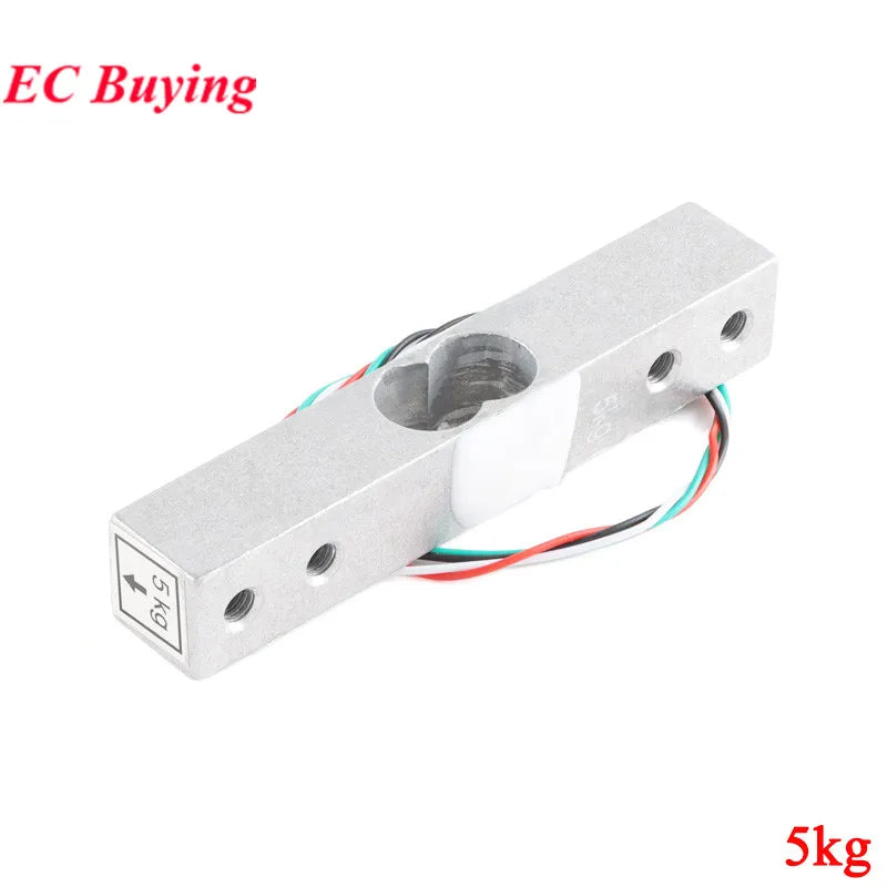 Electronic Scale Aluminum Alloy Weighing Sensor Load Cell 1kg 5kg 10kg 20kg 40kg 50kg HX711 AD Module for Kitchen CZL-611RD 611P