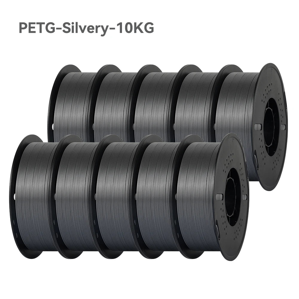 10KG 1.75mm PETG Filament Tangle-Free, High Quality 3D Printing Eco-friendly Plastic Consumables 22LBS, Vacuum Packaging 3D Printing