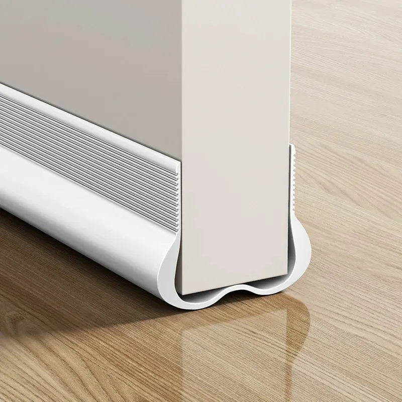 PVC Flexible Door Bottom Sealing Strip Weatherproof Draft Stopper Gasket Window Insulation Guard for Home Draft Prevention