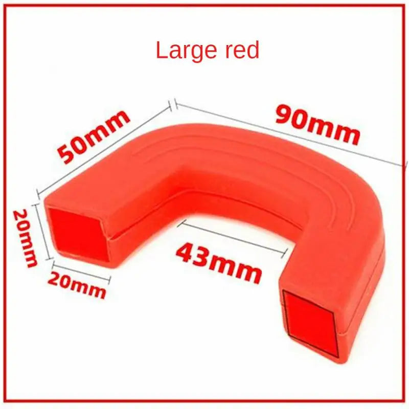 Silicone Anti-Scald Pot Handle Protectors Non-Slip Pot Clip Sleeves Heat Resistant Oven Gloves Kitchen Cookware Holders