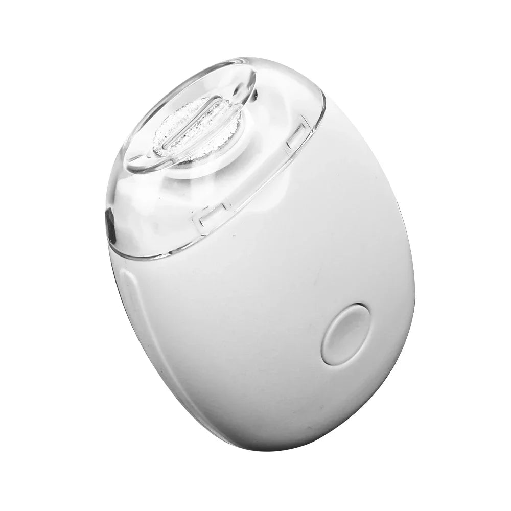 2-In-1 Portable Electric Nail File Built In LED Light Safe Automatic Nail Grinder Manicure Care Kit For Baby And Adult Home Daily Use