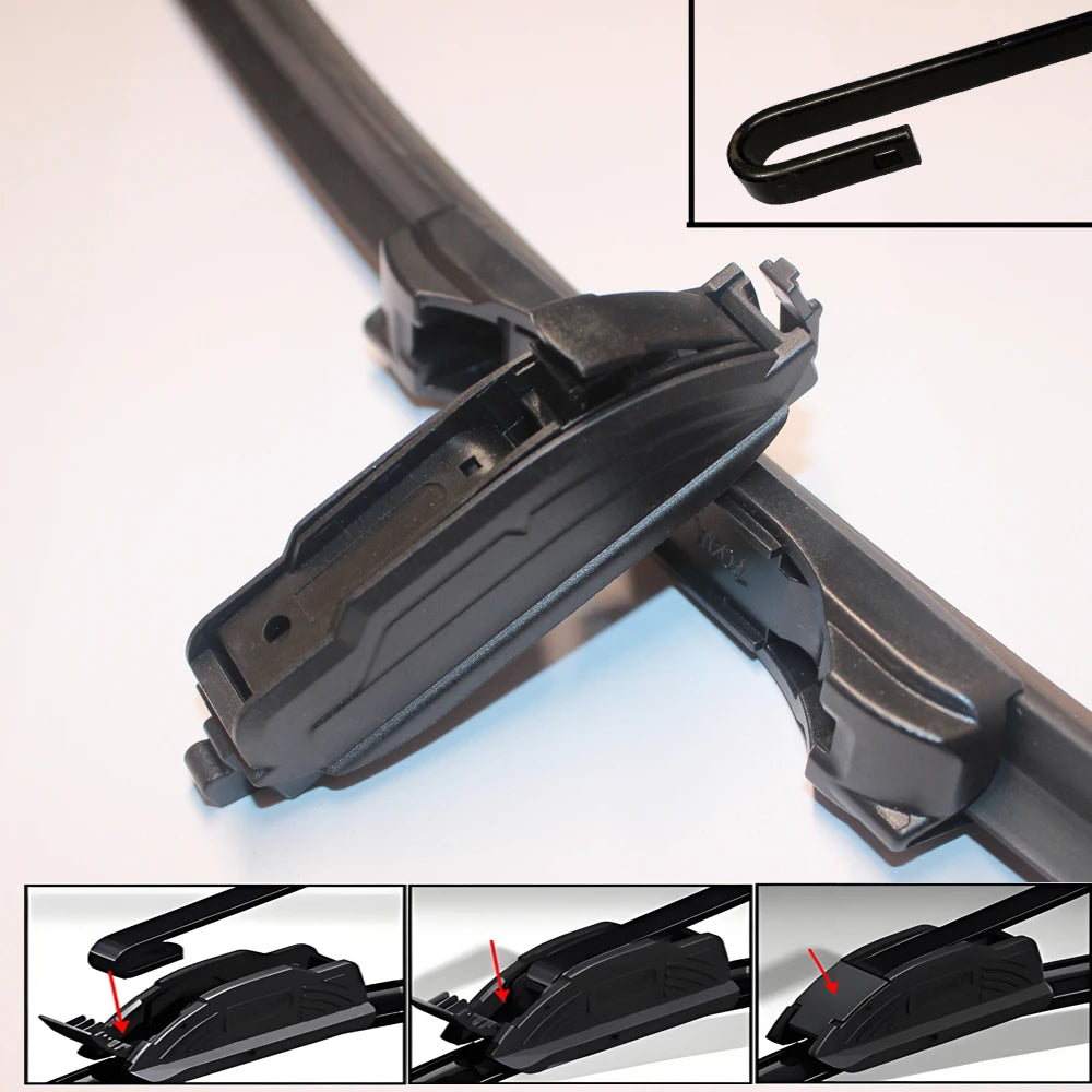 For Jeep Gladiator JT 2019-2024 Car Windshield Wiper Blade Front Windscreen Washer Accessories Window Cleaning Replacement Parts