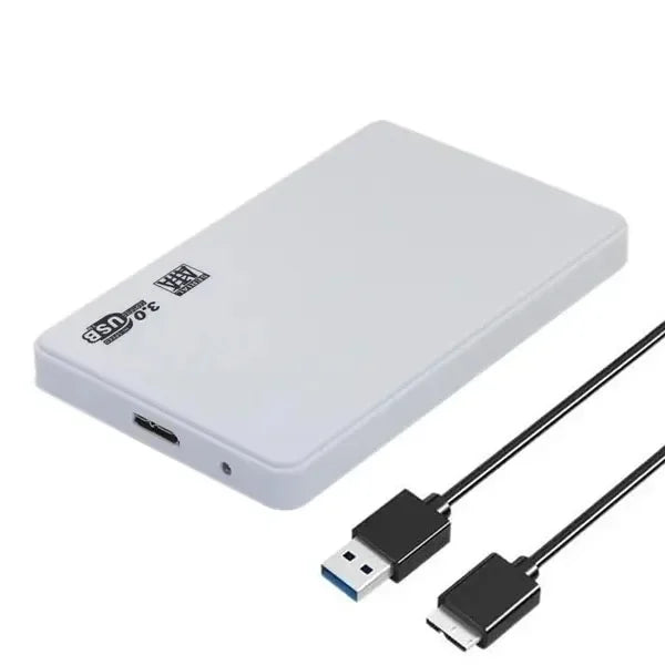 2.5" SATA to USB3.0 HDD Enclosure Mobile Hard Drive Cases for SSD External Storage HDD Box With USB3.0 Cable ABS for PC Laptop
