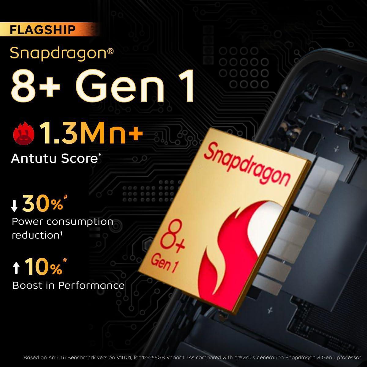 iQOO Neo 7 Pro 5G (Fearless Flame, 8Gb Ram, 128Gb Storage) | Snapdragon 8+ Gen 1 | Independent Gaming Chip | Flagship 50Mp Ois Camera | Premium Leather Design, Orange - Triveni World