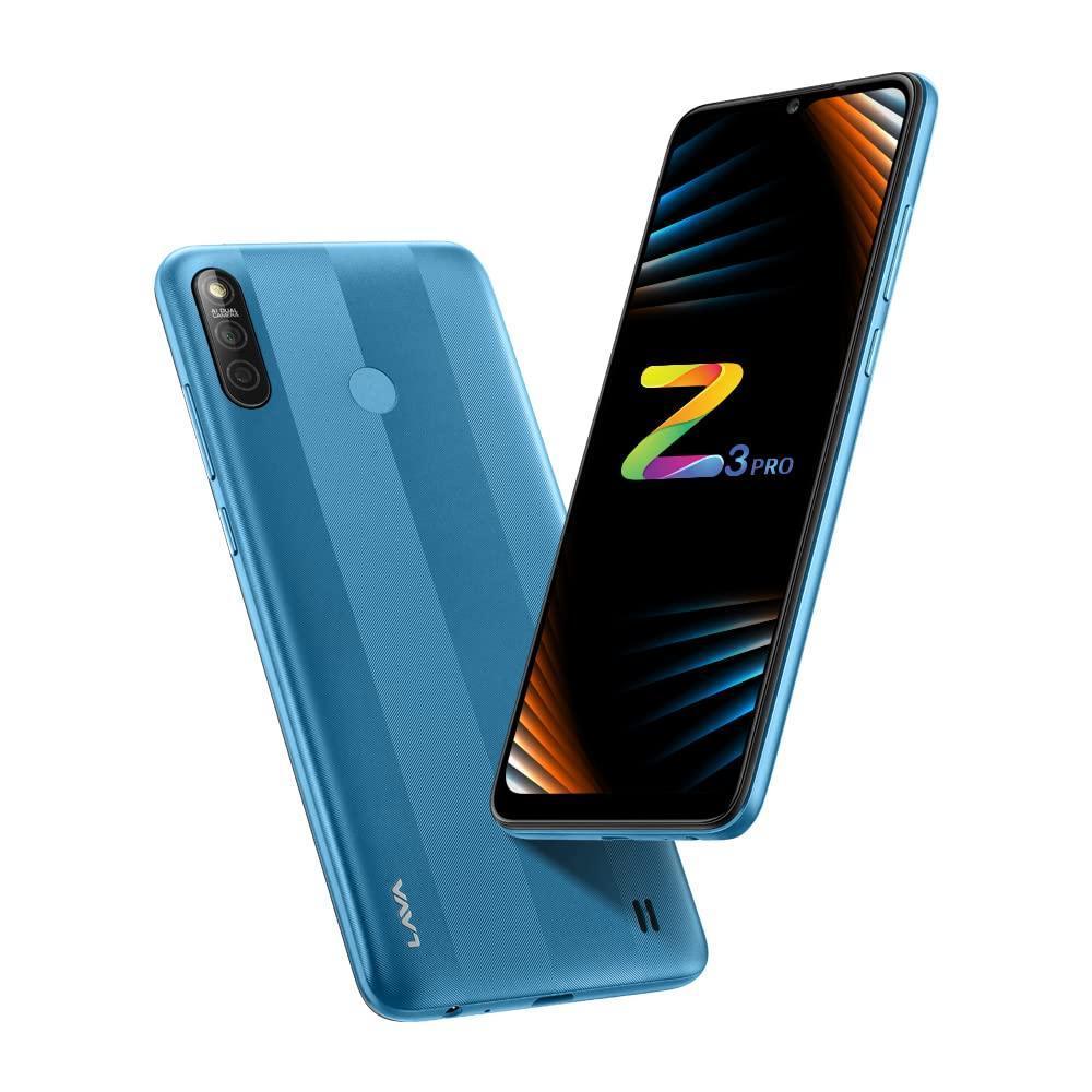 Lava Z3 Pro (3GB RAM, 32GB Storage)- Cyan | High Performance Octa core Processor| Big 5000 mAh Battery | 8MP AI Dual Rear Camera - Triveni World