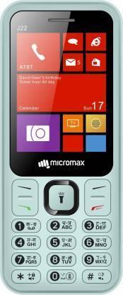 Micromax J22 (Ocean Green) Refurbished - Triveni World