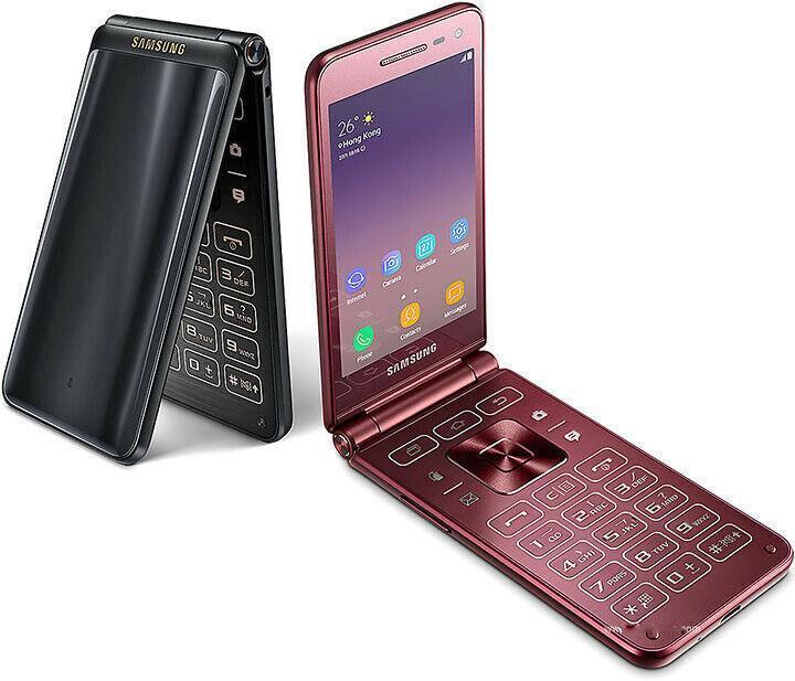 Original Samsung Galaxy Folder 2 G1650 Dual SIM 16GB 8.0MP Flip LTE SmartPhone - Triveni World