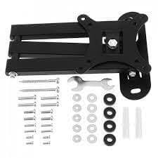 10-27 Inch LCD LED Monitor TV Wall Mount Bracket Flat Panel 10 Degrees Tilt Heavy Duty