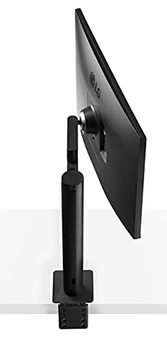 LG 27"(68.5 Cm) QHD Ergo IPS Monitor(2K) 2560 X 1440 Pixels, HDR 10, Srgb 99%, 5 Ways Adjustment - Height, Pivot, Swivel, Extend & Retract, USB-C with Power, LCD, Hdmix 2, Dp-27QN880, Black