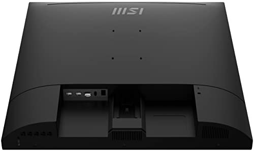 MSI PRO MP273QP 27 Inch WQHD (2560x1440) 75Hz Refresh Rate, IPS Panel with Eye-Friendly Technology, VESA-Mount Supported, Tilt/Swivel/Height/Pivot Adjustable Monitor, Black
