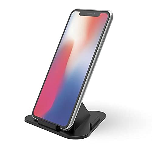 Krifton Mobile Accessories Universal Portable Three-Sided Pyramid Shape Desktop/Table Mobile Holder Stand - Anti Slip, Multi Angle (Any Color)