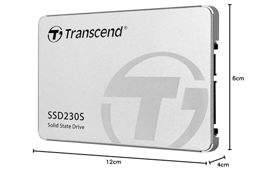 Transcend 2TB Solid State Drive 2.5" SSD SSD230S SATA III 6Gb/s, Sequential Read/Write up to 560/520 MB/s – TS2TSSD230S