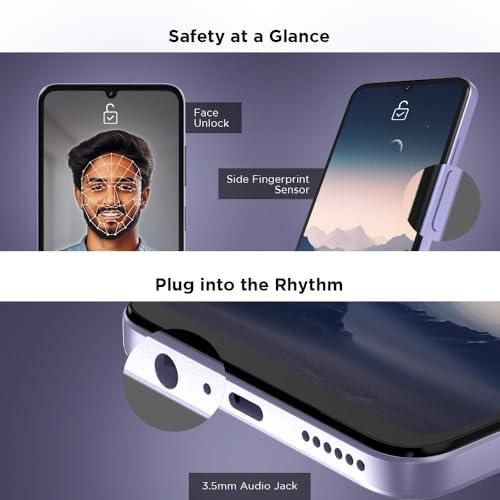 Lava O3 (Glossy Lavender, 4 GB RAM, 64 GB Storage) Refurbished