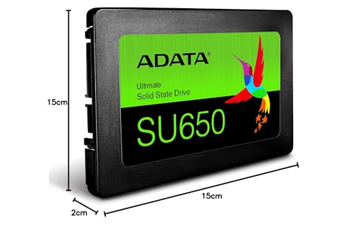 ADATA Ultimate SU650 480GB 3D NAND SSD - ASU650SS-480GT-R