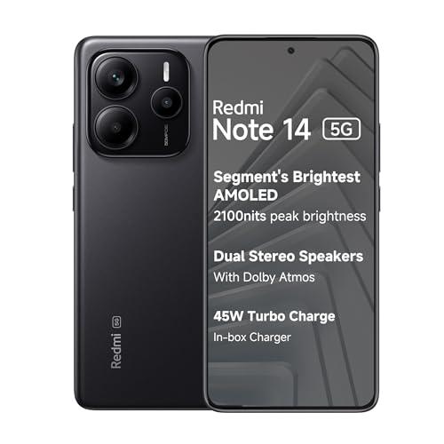 Redmi Note 14 5G (Titan Black, 8GB RAM 128GB Storage) Refurbished