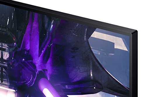 Samsung Odyssey G3 Gaming Monitor 68.5cm (27 inches), FHD 1920 X 1080 Pixel, 165 Hz, 1ms(MPRT), AMD Freesync, DP, HDMI, Height, Tilt, Pivot Adjust Stand, Bezel Less, Eye-Saver (LS27AG320NWXXL, Black)