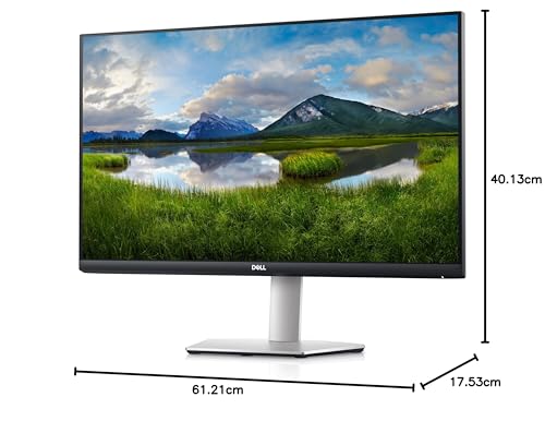 Dell S2721QSM (68.58 cm) 4K Monitor UHD 3840 x 2160 at 60Hz, IPS Panel, Built-in Dual Speakers, AMD FreeSync, 99% sRGB, 4MS (Extream), Anti-Glare 3H Hardness, 1.07 Billion Colors, 5 Year Warranty