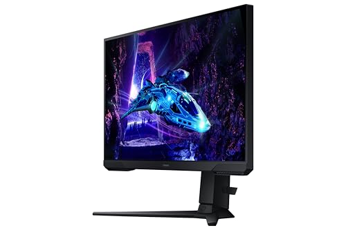 Samsung Odyssey G3 Gaming Monitor 68.5cm (27 inches), FHD 1920 X 1080, 180 Hz, 1ms(MPRT), AMD Freesync, DP, HDMI, Height, Tilt, Pivot Adjust Stand, Bezel-Less, Eye-Saver (LS27DG300EWXXL, Black)