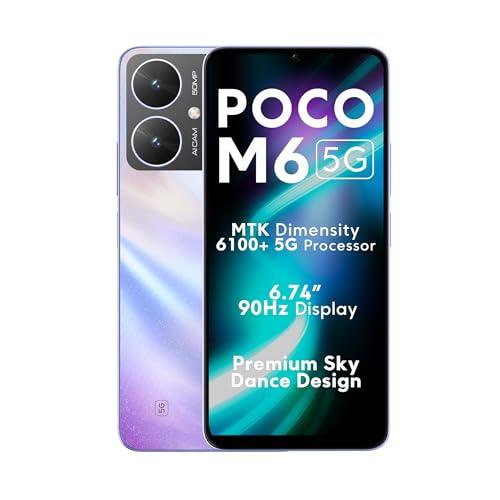 POCO M6 5G (Orion Blue, 4GB RAM, 128GB Storage) Refurbished