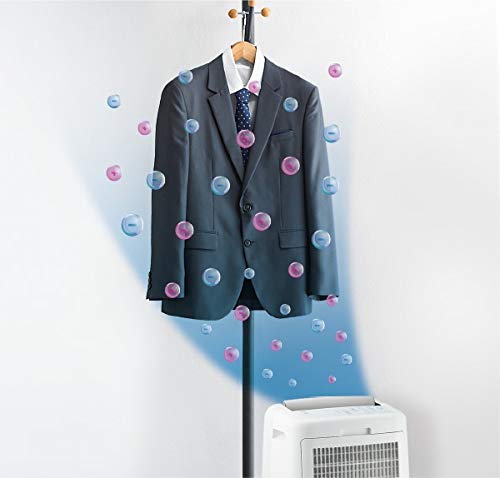 SHARP dehumidifier with Air Purifier I Plasmacluster Tech fight against Mold, Fungus, VOCs I Absorb Moisture I Clothe Dryer I HEPA+Carbon+Pre-Filter I Area Covers 550 ft² I Drain 20L/day I DW-J20FM-W