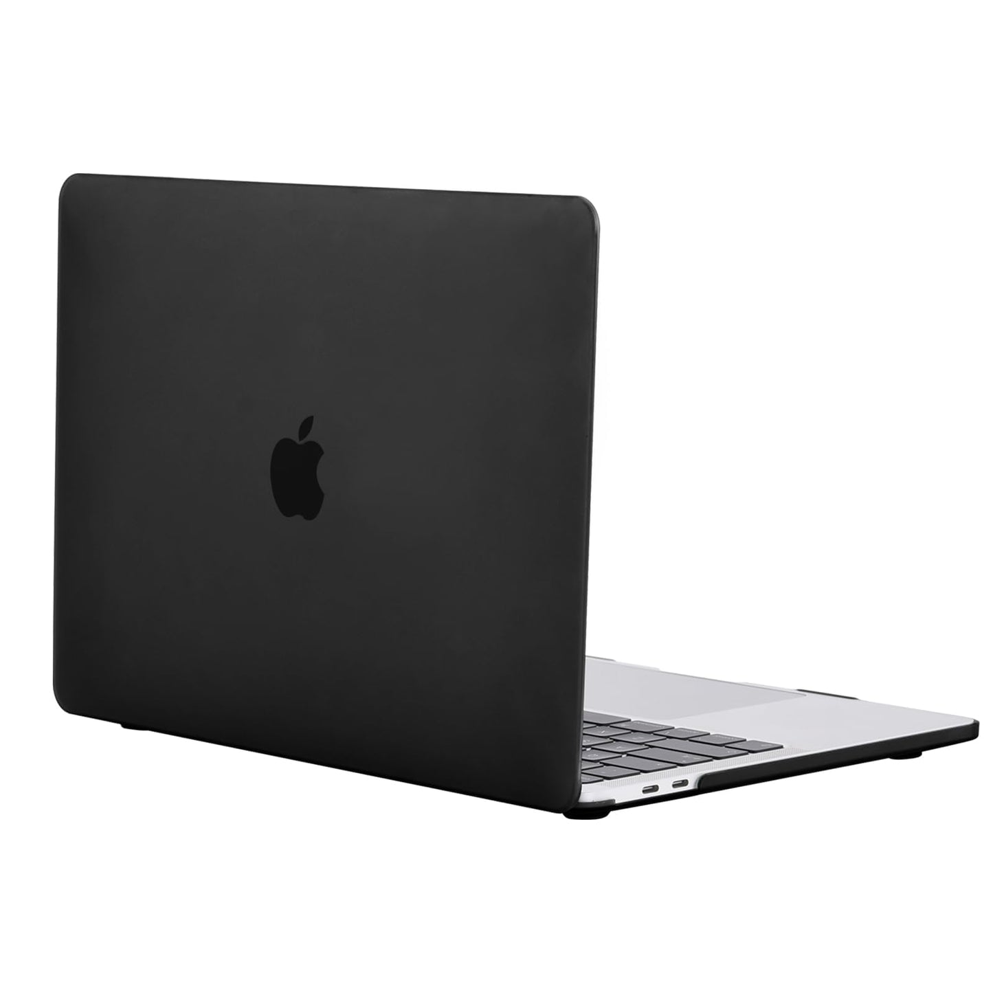 EooCoo Case Compatible for New MacBook Air 13.3 inch M1 2021 2020 2019 2018 Release,A2337 A2179 A1932 with Retina Display Touch ID,M1 Air 13 Laptop Plastic Hard Shell Cover,Matte Surface, Black