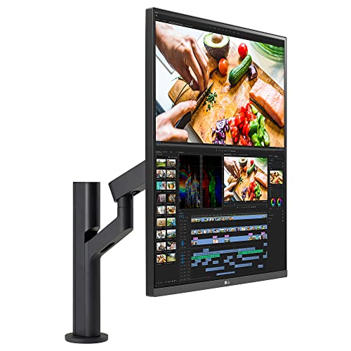 LG 27.6 (70.1cm) 16:18 DualUp Monitor with Ergo Stand and USB Type-C, Nano IPS Display, DCI-P3 98% (Typ.), USB Type-C (90W Power Delivery), Built-in KVM, Ambient Light Sensor (28MQ780)
