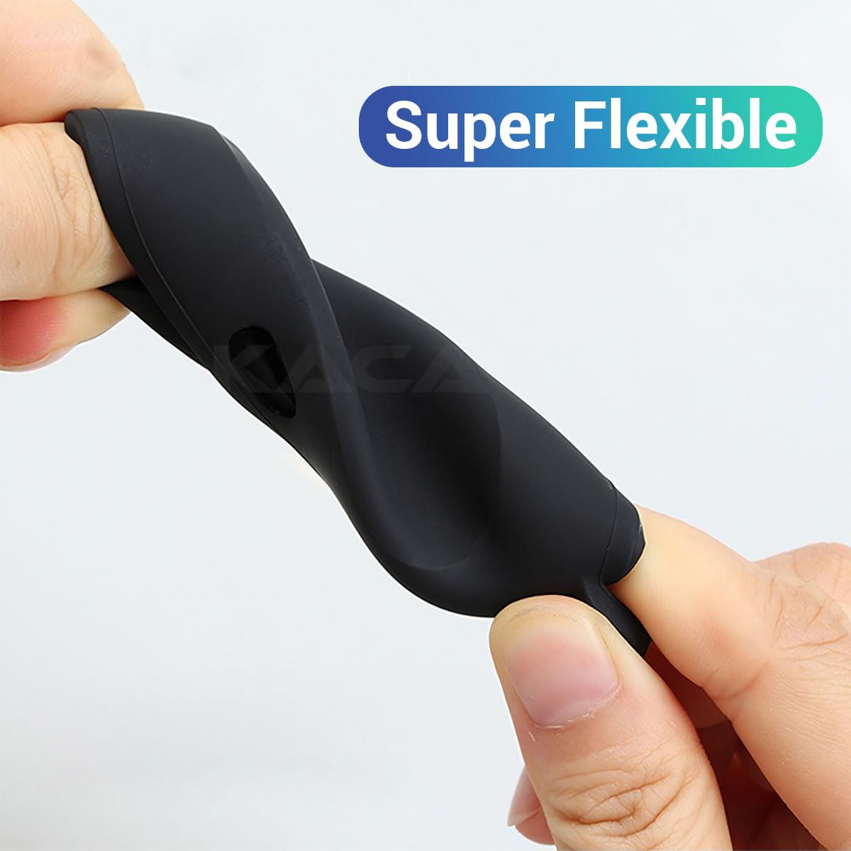 LIRAMARK Silicone Cover Case with Carbiner Compatible with JBL Wave Buds (Black)