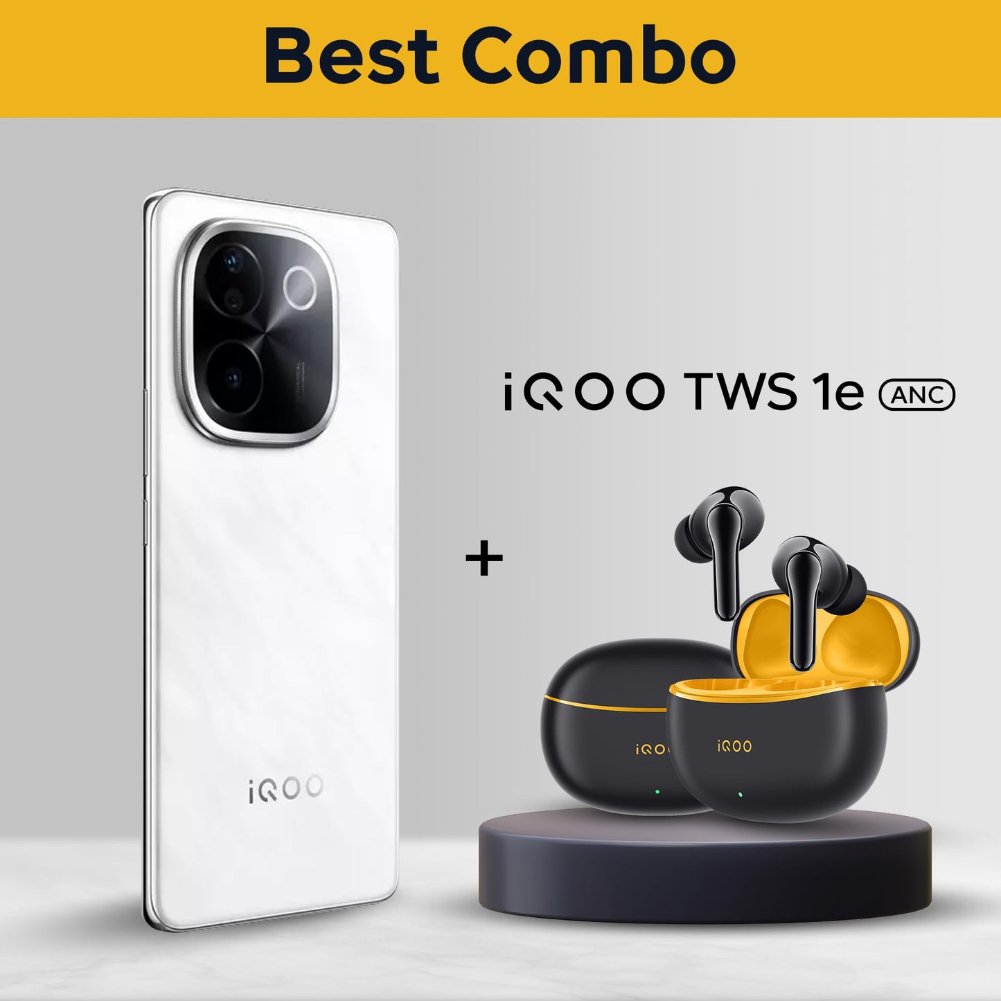 iQOO Z9s Pro 5G (Luxe Marble, 8Gb Ram, 128Gb Storage) | Snapdragon 7 Gen 3 Processor |120 Hz Curved Amoled Display with 4500 Nits Local Peak Brightness | 5500 Mah Battery | Ai Erase, White
