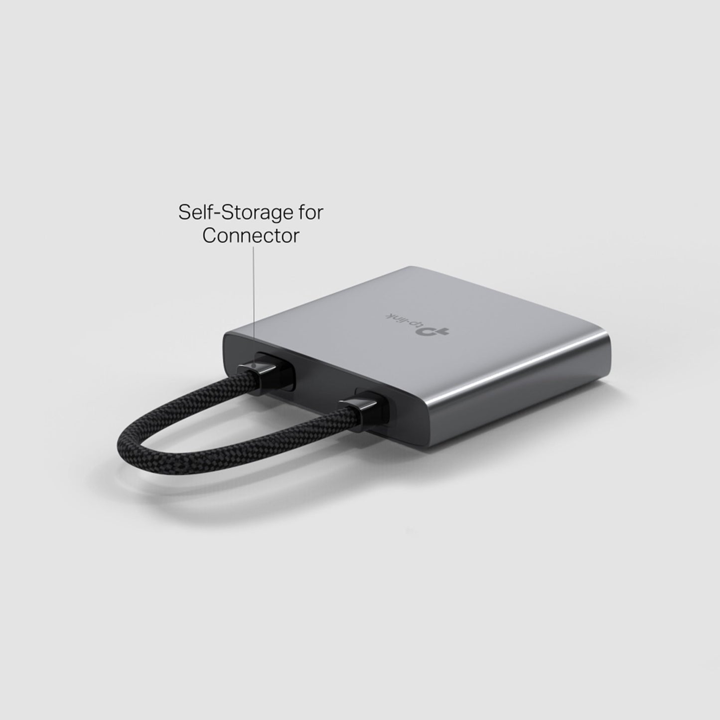 TP-Link UH3020C USB Type-C 3 in 1 Hub, USB 3.0, 5Gbps Data Transfer, USB A, HDMI 4K@60Hz, 100W PD 3.0 Fast Charging, Expand Connections, Self-Storage, Braided Cable, Plug&Play, Easy to use