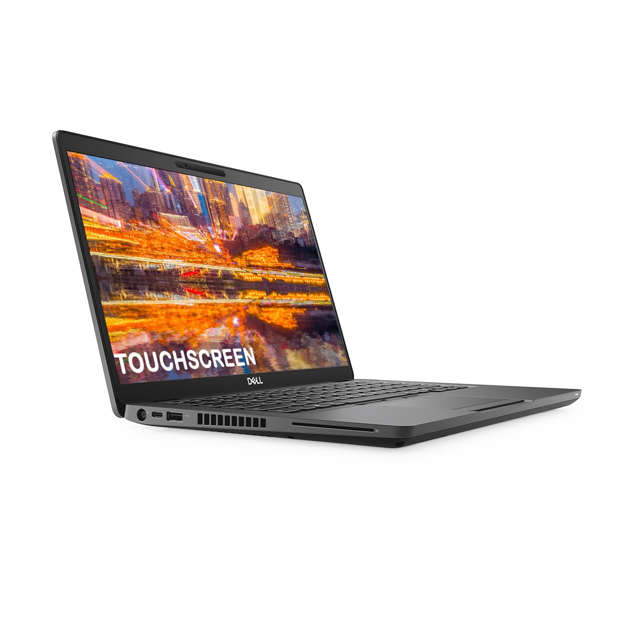(Refurbished) Dell 5400, 8th Gen, Intel Core i7-8650U, 16GB DDR4 RAM, 256GB SSD, (Win 11, MS Office, Black, 1.48kg) 14" (35.6cm) Touchscreen FHD, Intel UHD Graphics, HD Camera, Thin & Light Laptop