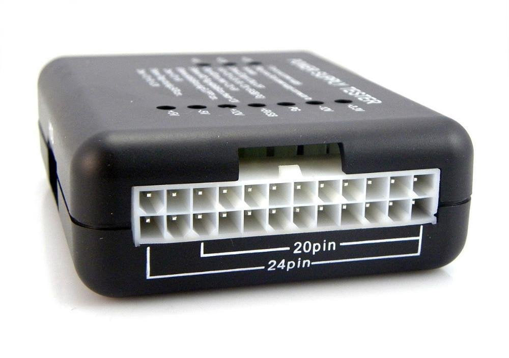 Technotech Power Supply Tester 20 or 24 Pin PSU ATX SATA HDD SMPS PC