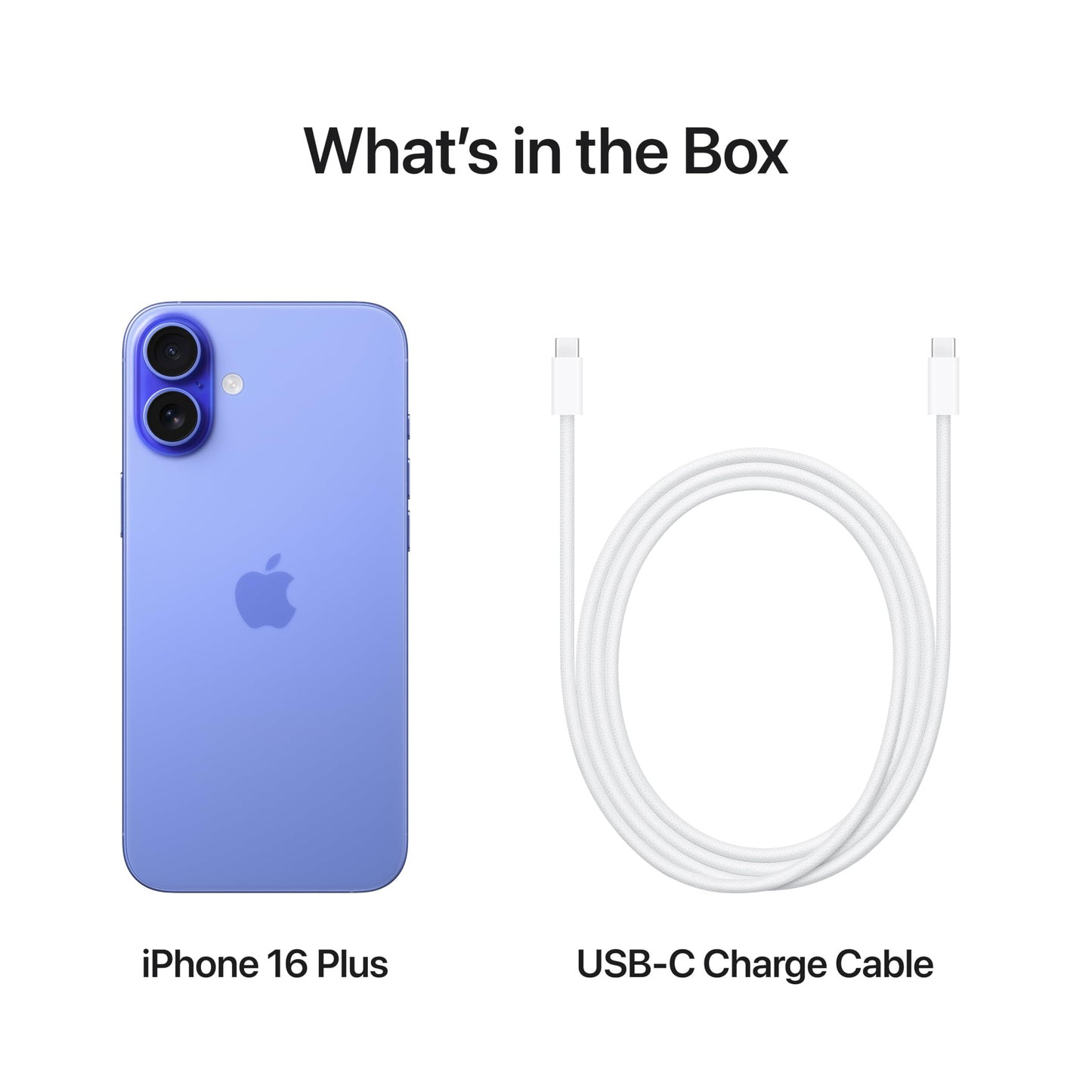 iPhone 16 Plus 512 GB: 5G Mobile Phone with Camera Control, A18 Chip and a Big Boost in Battery Life. Works with AirPods; Ultrmarine