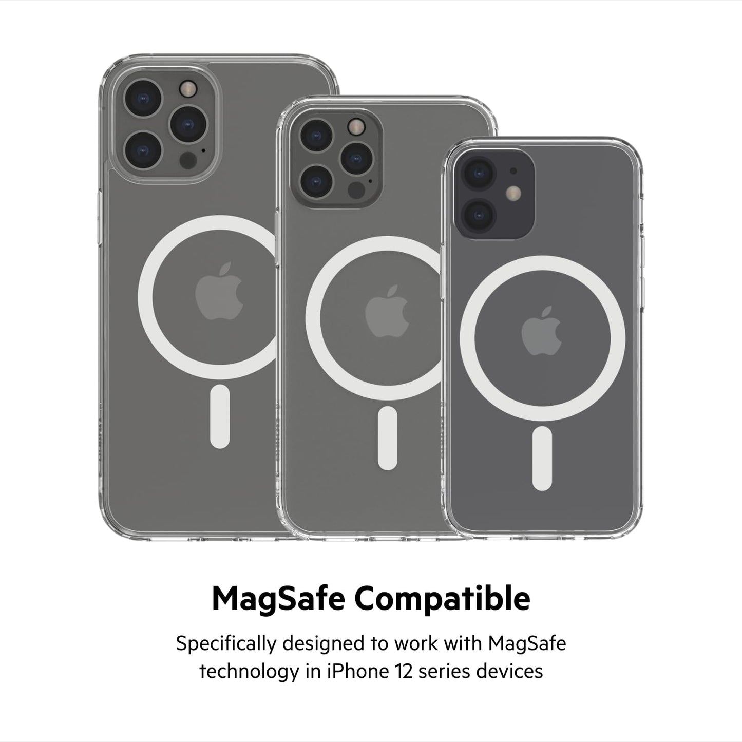 Belkin MagSafe Wireless Charger Fast Charging Up to 15W with Official Made for MagSafe Module and Pad Style, Kick Stand for iPhone 16, 15, 14, 13 and 12 Series and Other MagSafe iPhones - Black