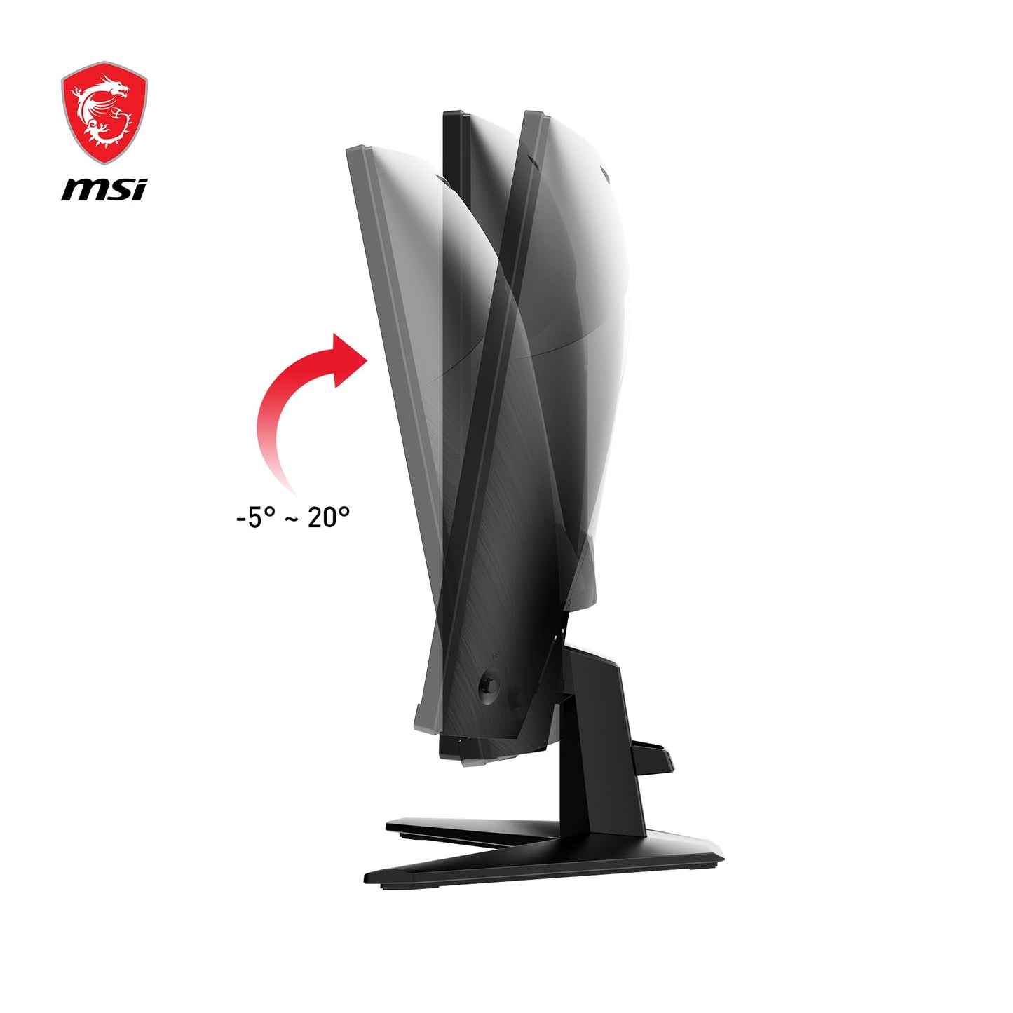 MSI MAG 27CQ6F 27 Inch 2K WQHD Curved Gaming Monitor - 1500R 2560 x 1440 Rapid VA Panel, 180 Hz / 0.5ms (GtG, Min.), Adaptive-Sync - DP 1.4a, HDMI 2.0b CEC