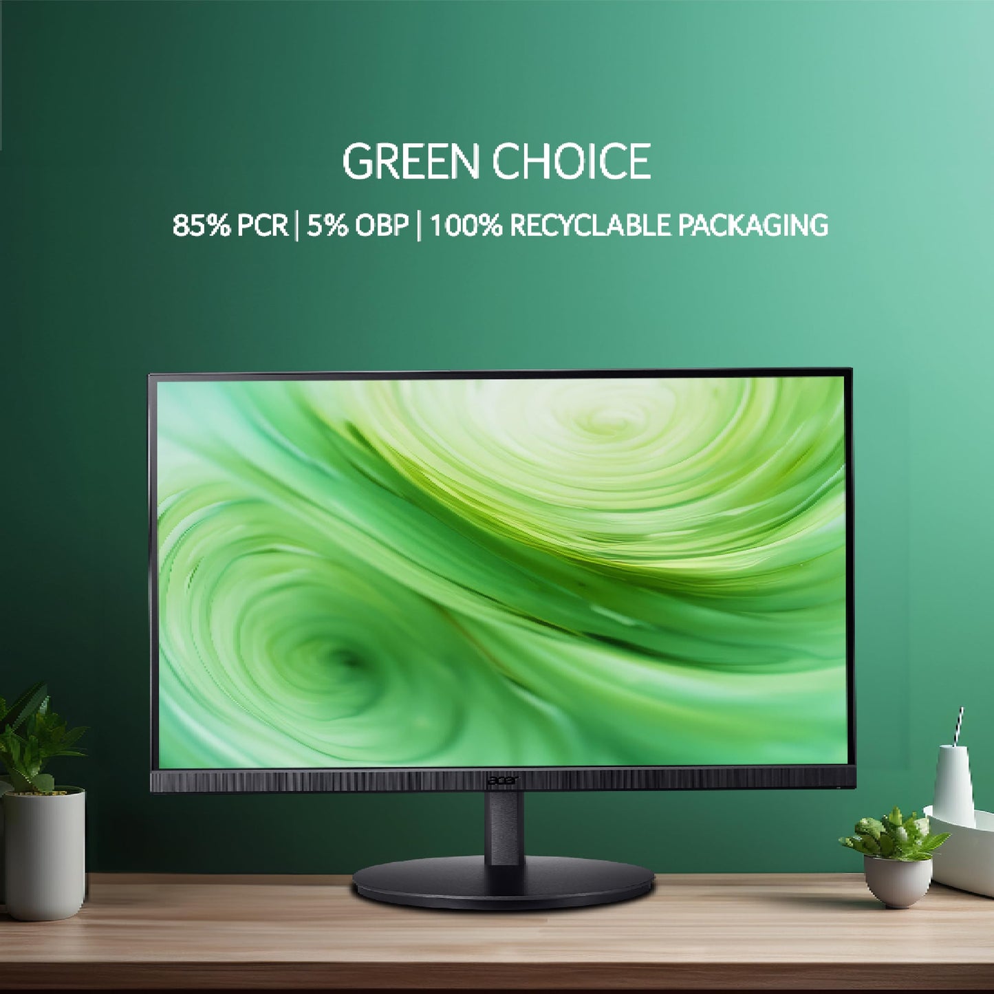 Acer CB272K 27 Inch UHD 4K 3840 X 2160 Pixels IPS Backlit LED LCD Monitor I HDR 10, Delta E<1, 350 Nits, 99% sRGB I Height Adjustable, Tilt & Pivot I 2 x HDMI, 1 x DP, Eye Safe Certified I Speakers