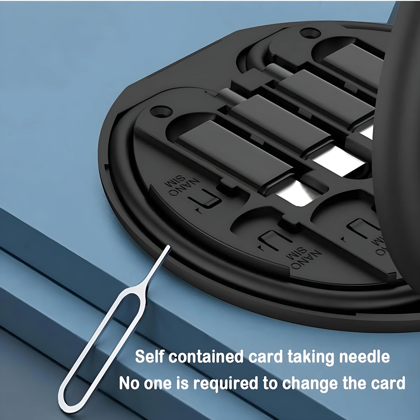VEROX All in One Mobile Stand Compatible with 60W Travel Accessories Cable Set Type C to Type C Cable | Type C to OTG | Type-C to Micro USB OTG | Type C to USB | Sim Ejector Pin-Black