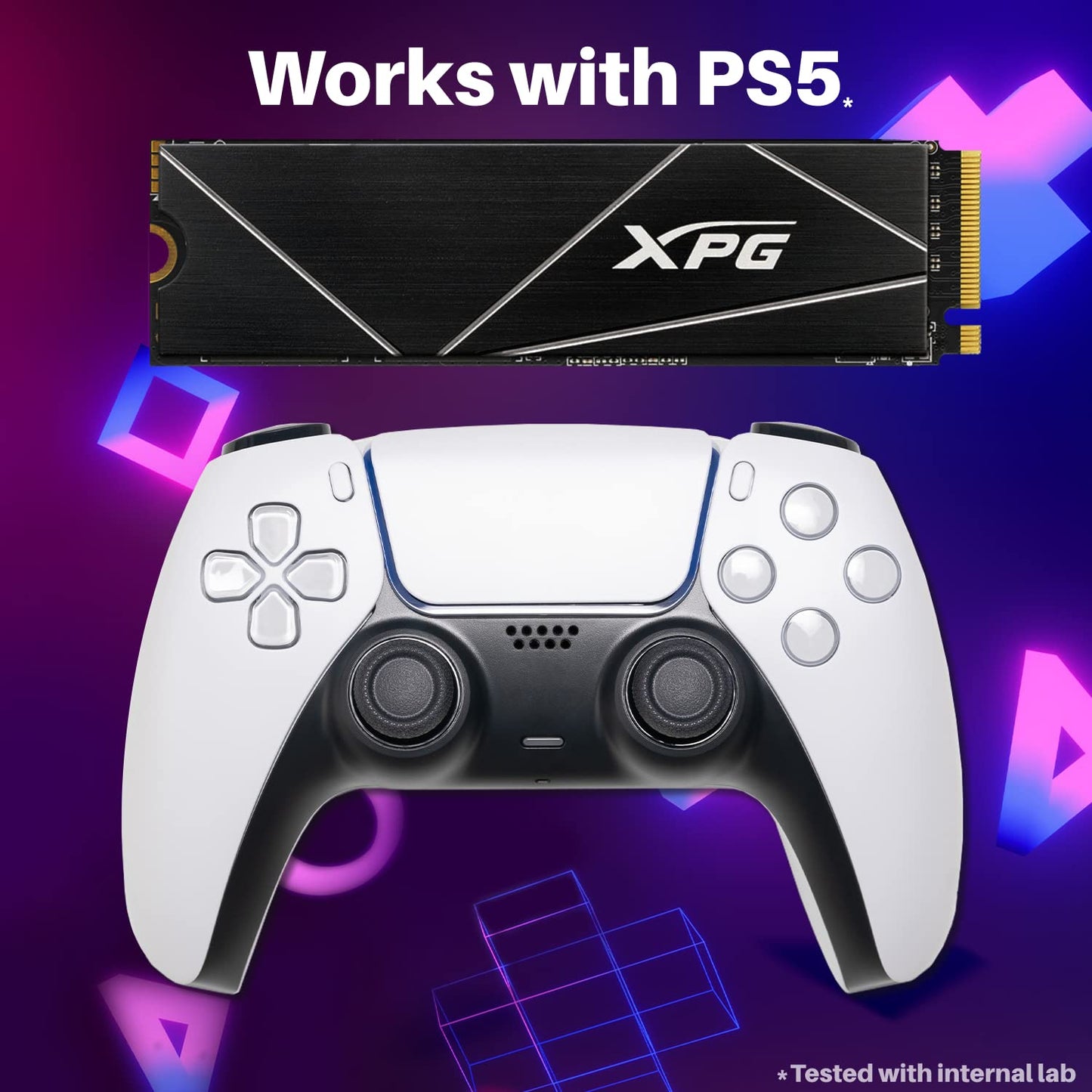 XPG GAMMIX S70 Blade M.2 NVME 4TB PCIe Gen4 2280 Internal Gaming SSD Read/Write Up to 7,400/6800 MB/s (AGAMMIXS70B-4T-CS) Compatible with PC, Laptop and Play Station 5