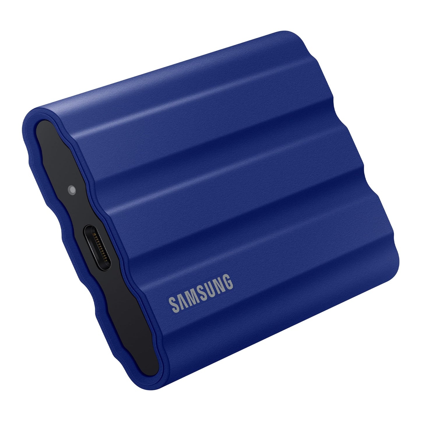 Samsung T7 Shield Portable SSD 1TB USB 3.2 Gen2 External SSD, Up to 1,050MB/s, Rugged, IP65 Water & Dust Resistant, for Photographers, Content Creators and Gaming, Mac Compatible, MU-PE1T0R, Blue