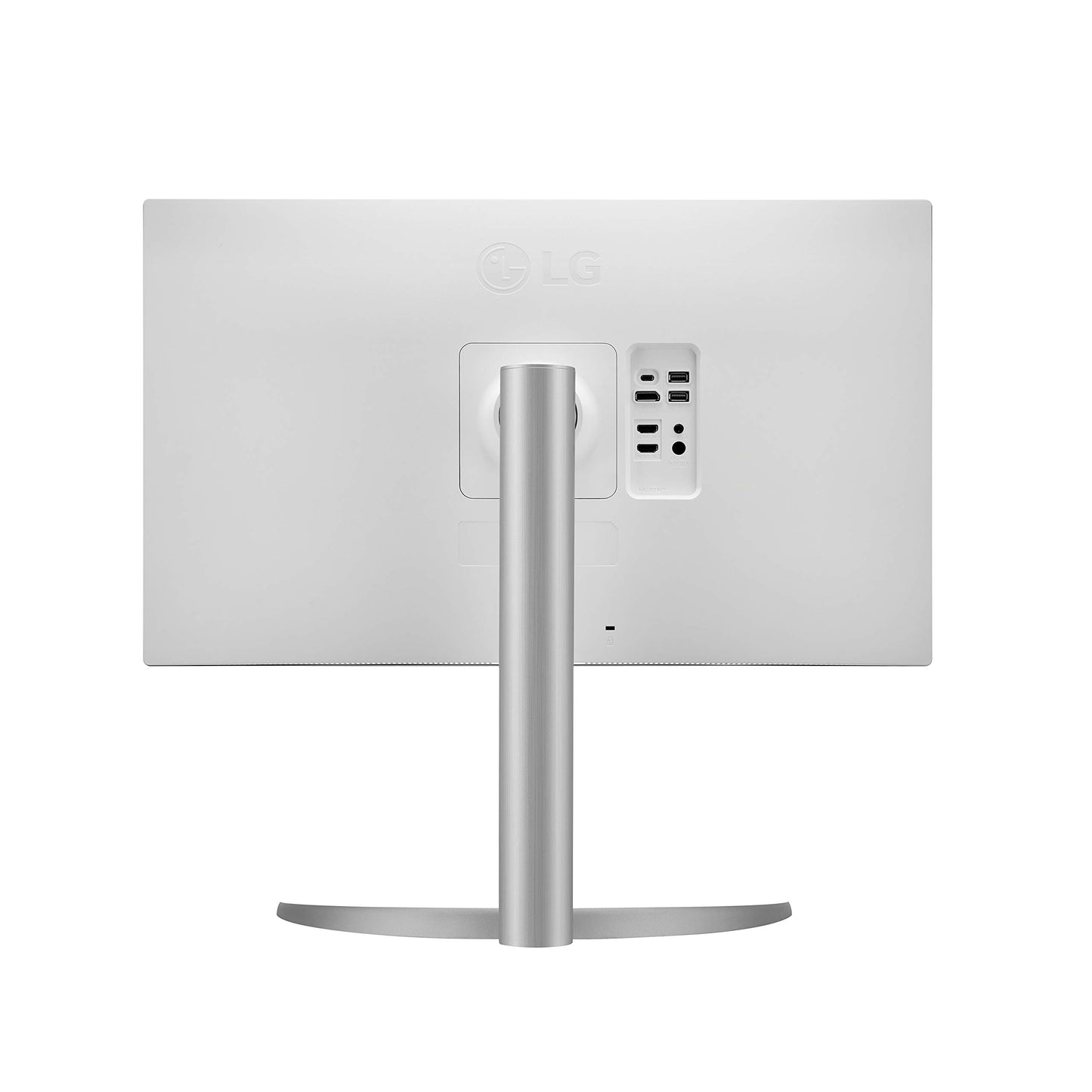 LG 27Up850-W Monitor 27 Inch Uhd (3840 X 2160) Ips Display, Vesa Displayhdr 400, Dci-P3 95% Color Gamut, Usb-C,3-Side Virtually Borderless Display, Height/Pivot/Tilt Adjustable Stand - Silver