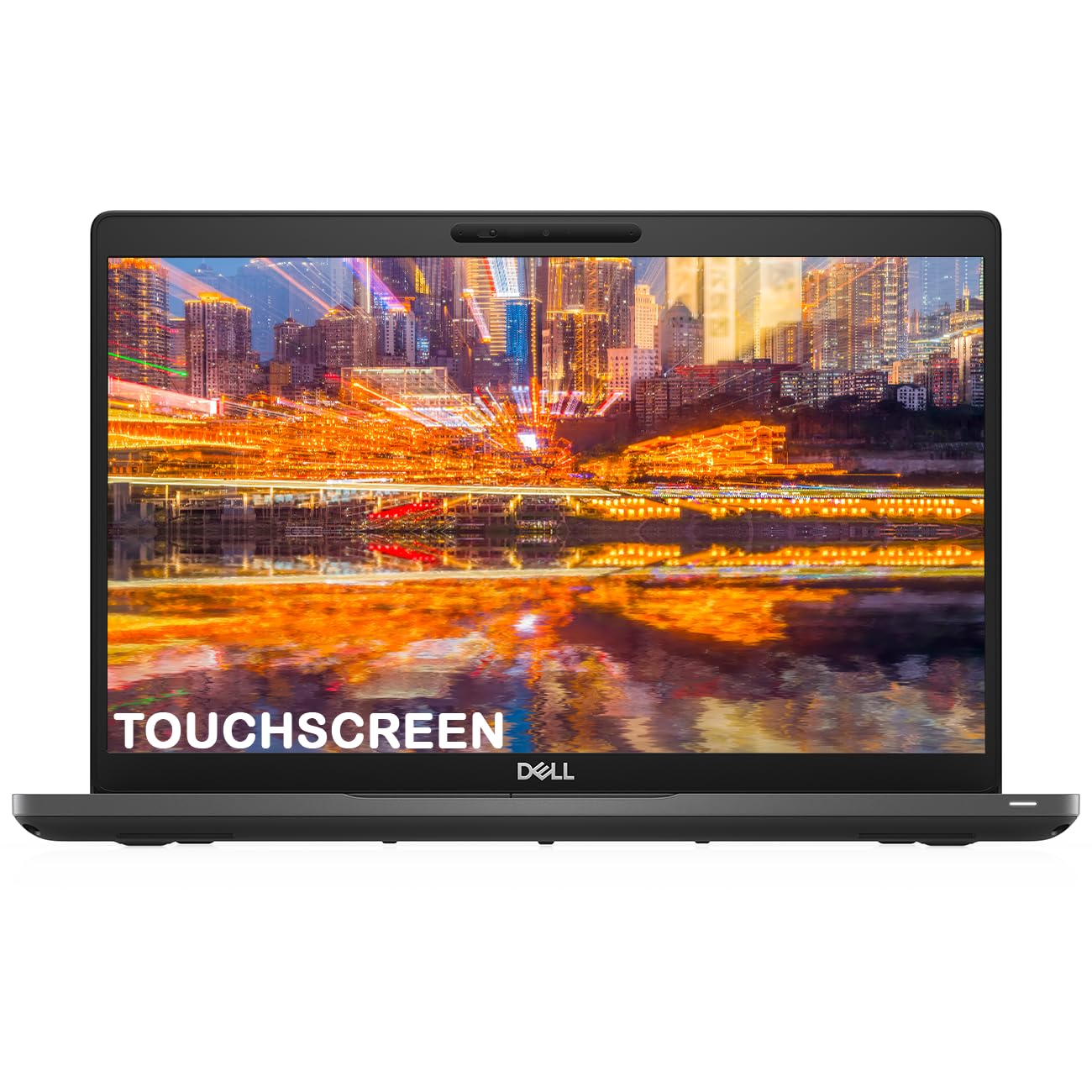 (Refurbished) Dell 5400, 8th Gen, Intel Core i7-8650U, 16GB DDR4 RAM, 256GB SSD, (Win 11, MS Office, Black, 1.48kg) 14" (35.6cm) Touchscreen FHD, Intel UHD Graphics, HD Camera, Thin & Light Laptop