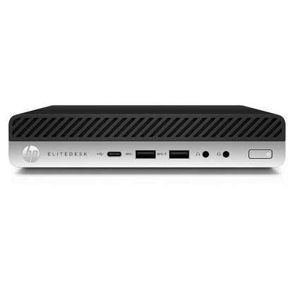 HP EliteDesk 800 G4 High Performance Mini PC | i5-8th Gen | Win 11 Pro Refurbished