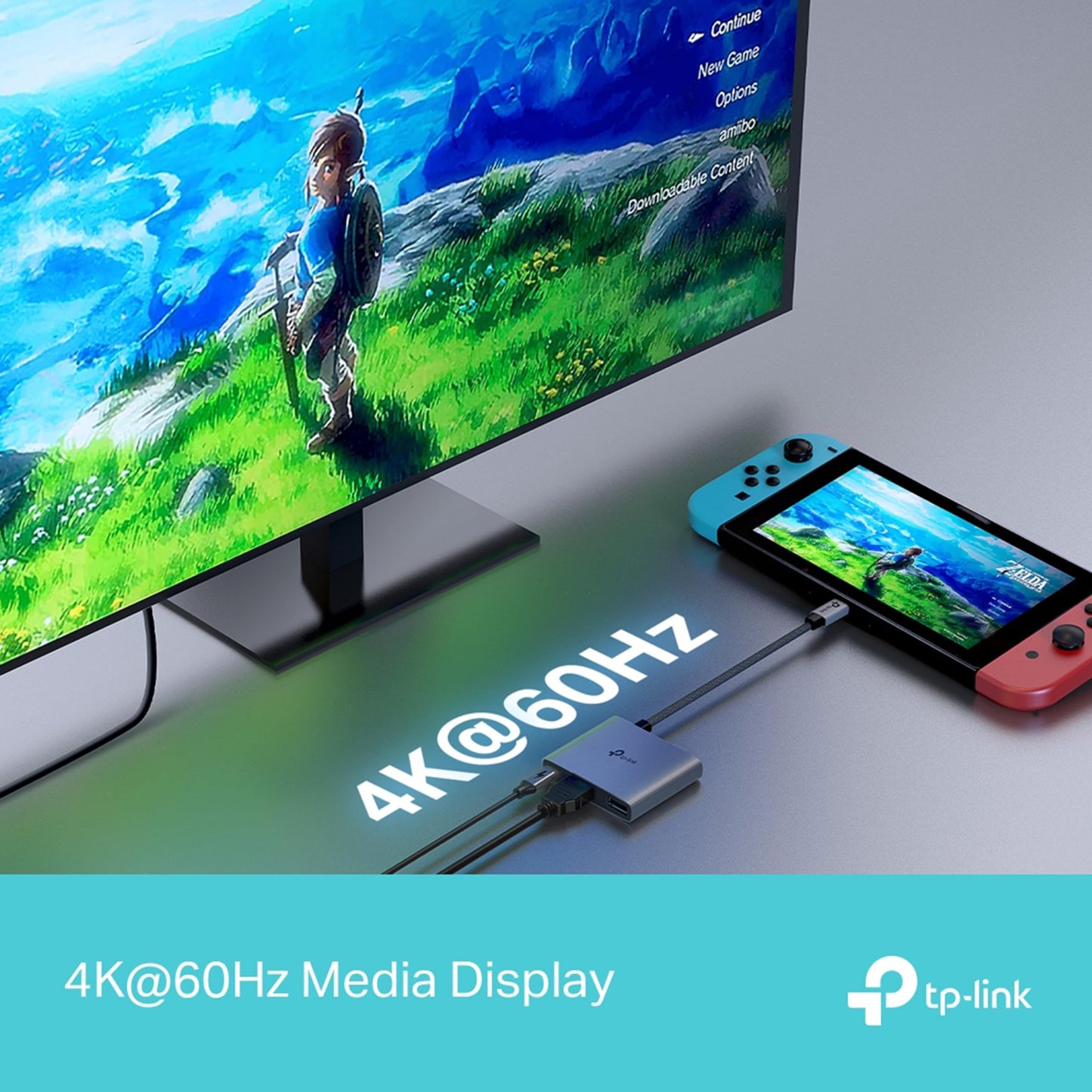 TP-Link UH3020C USB Type-C 3 in 1 Hub, USB 3.0, 5Gbps Data Transfer, USB A, HDMI 4K@60Hz, 100W PD 3.0 Fast Charging, Expand Connections, Self-Storage, Braided Cable, Plug&Play, Easy to use