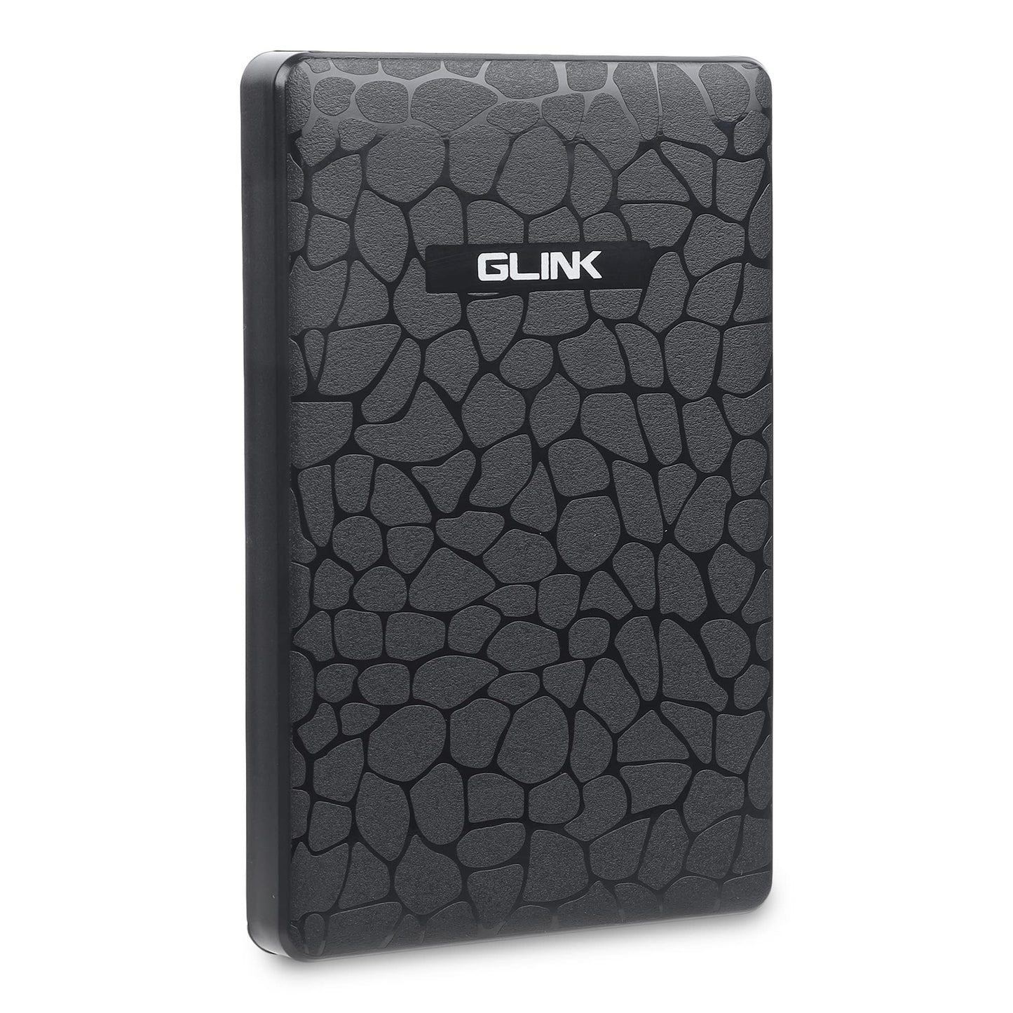GLink GHD009-2.5" USB 3.0 Premium External HDD Enclosure Case Cover for SATA SSD HDD for Laptop Hard Disks | High Speed USB 3.0 Upto 5 GBPS | Supports 6TB | Tool Free Installation | Black
