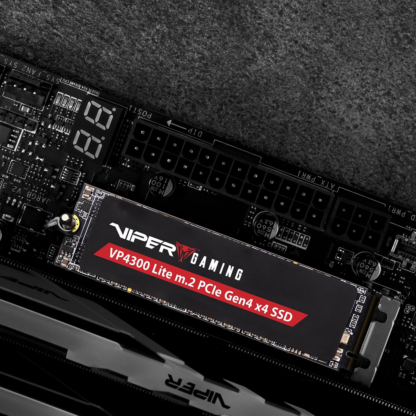 Patriot Memory Viper VP4300 Lite 1TB M.2 PCIe Gen4 x4 SSD, Compatible with PS5 - VP4300L1TBM28H