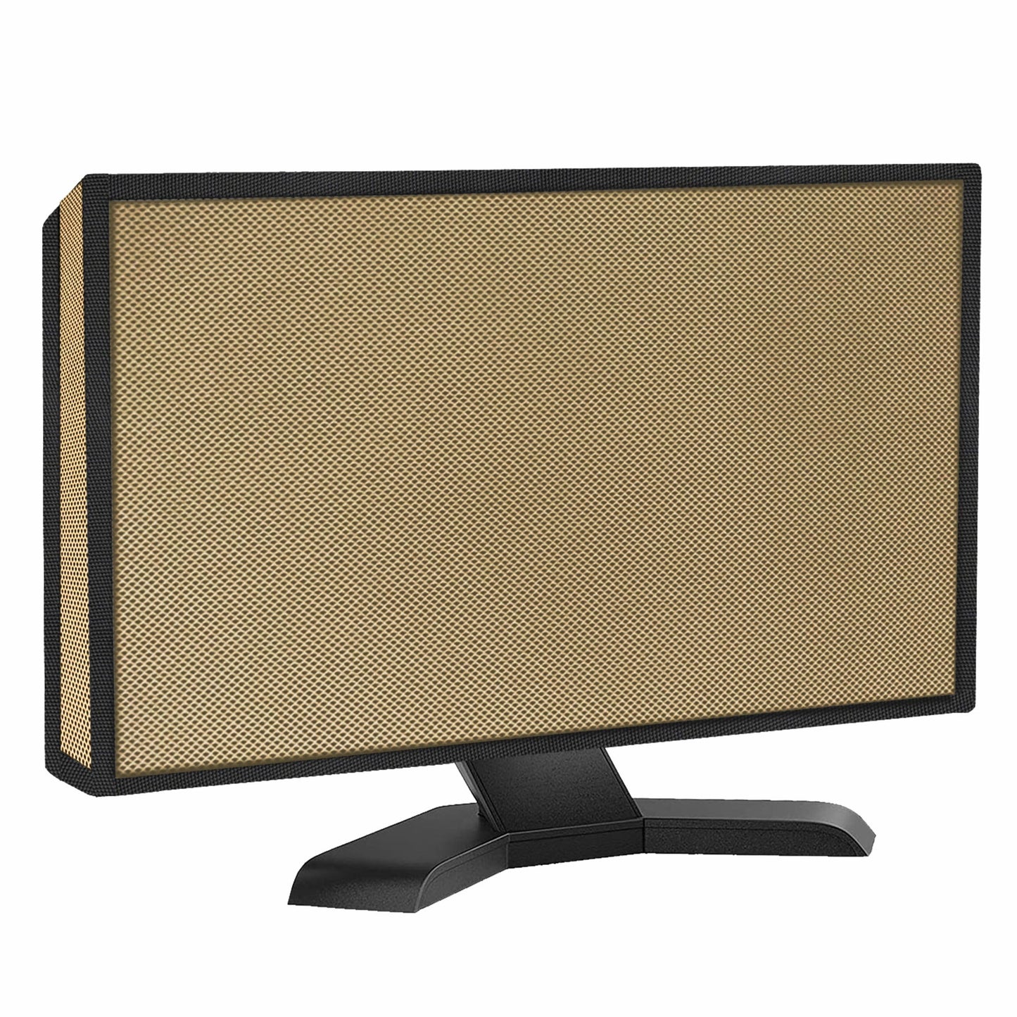 Cranique Dust Proof LCD / LED Monitor Cover for 24" Dell | HP | LG | Lenovo | Samsung | Acer | BenQ 24 Inch (Khaki)