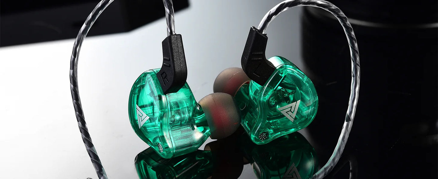 AK6 Gaming Earbuds with Mic Universal 3.5mm Jack HiFi Sport Headphones in Ear Earphones for Running Stereo Bass Music Headset