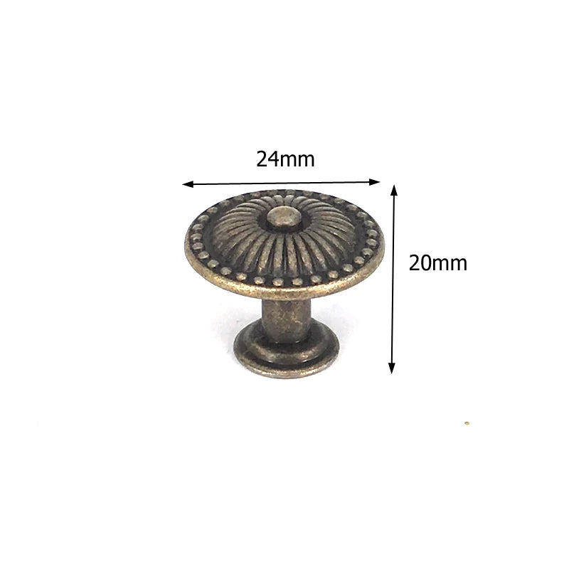 1x  Antique Bronze kitchen cabinet drawer knobs dresser cupboard wardrobe furniture Pulls Handle Wooden Box Jewelry Box knobs