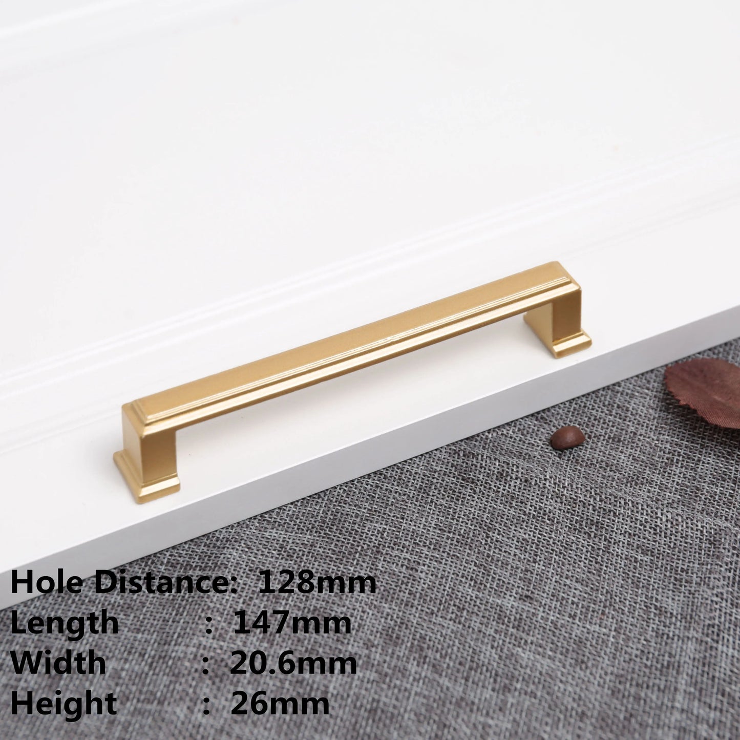 Handles Drawer Cabinet Furniture Kitchen Handles for Cabinet Knob Door Drawer Furniture Kitchen Knob Golden Simplicity Hardware