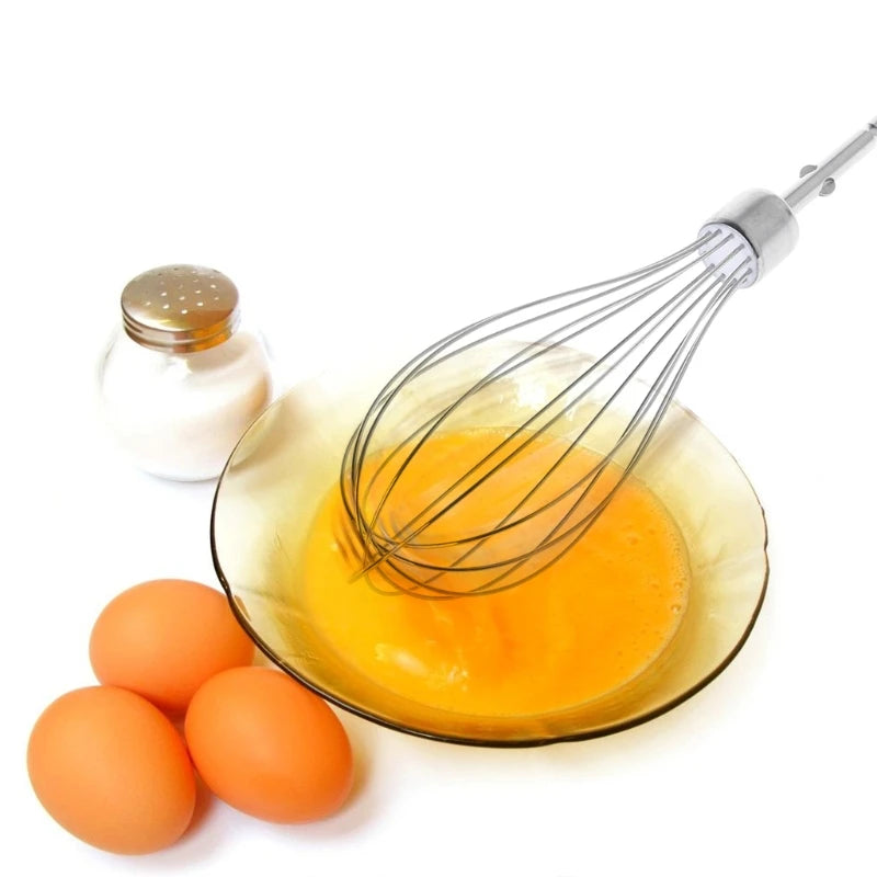 Electric Egg Beater Accessories Frother Mixer Whisk Stainless Steel Kitchen Tool Oct7 21 Dropship