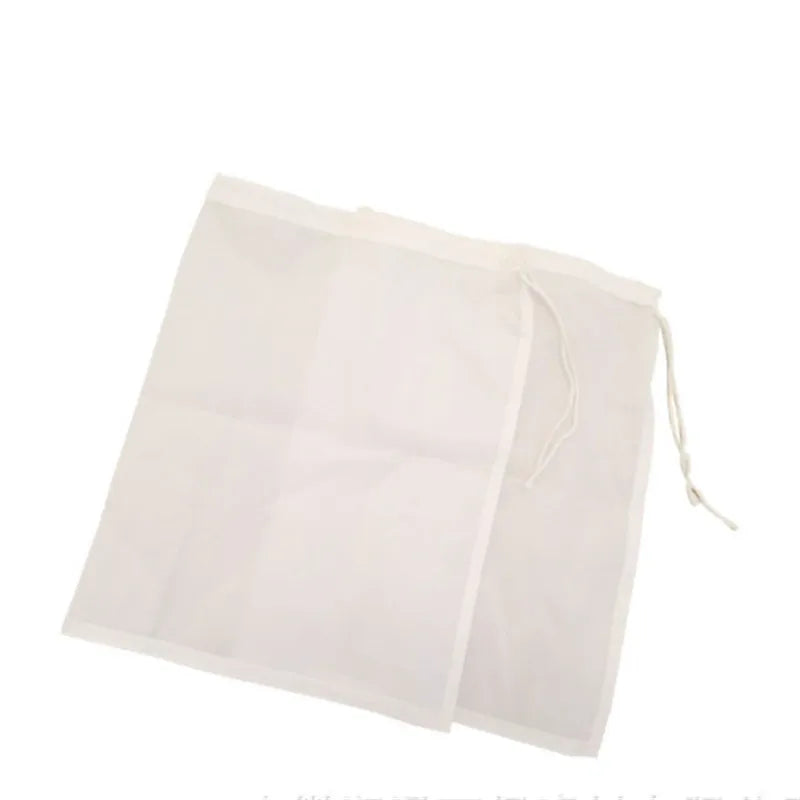 Food Grade Nylon Filter Bag Net 80Mesh Tea Beer Milk Coffee Oil Filtration Strainer Mesh Kitchen Filter Fabric Bags